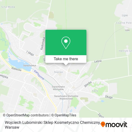 Wojciech Lubomirski Sklep Kosmetyczno Chemiczny map