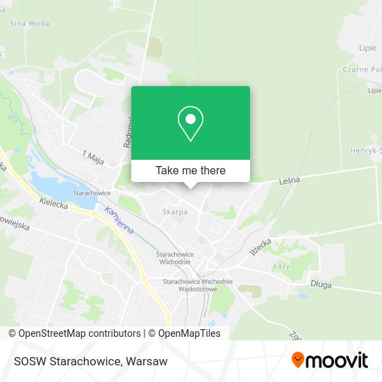 SOSW Starachowice map