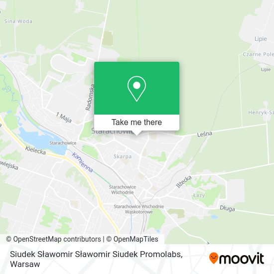 Siudek Sławomir Sławomir Siudek Promolabs map