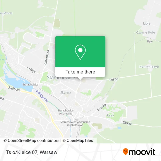 Карта Ts o/Kielce 07