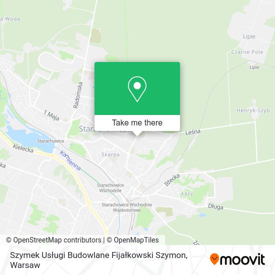 Szymek Usługi Budowlane Fijałkowski Szymon map