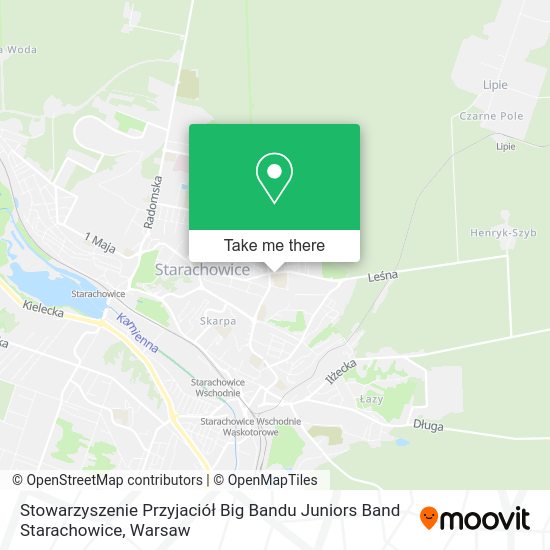 Stowarzyszenie Przyjaciół Big Bandu Juniors Band Starachowice map