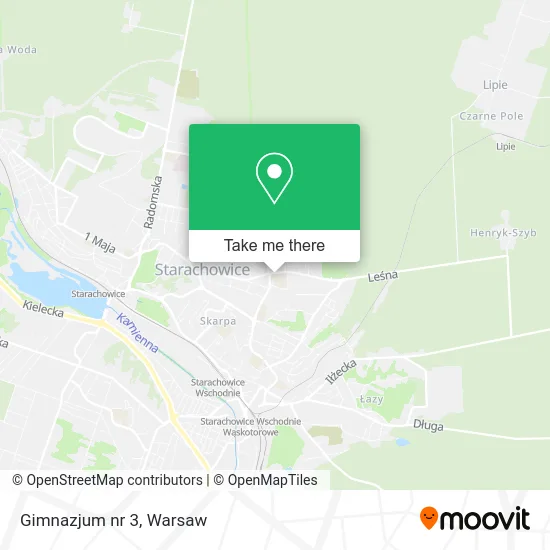 Карта Gimnazjum nr 3