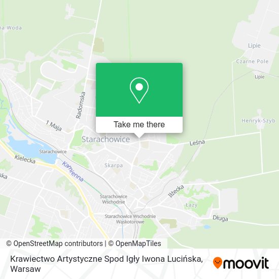 Krawiectwo Artystyczne Spod Igły Iwona Lucińska map