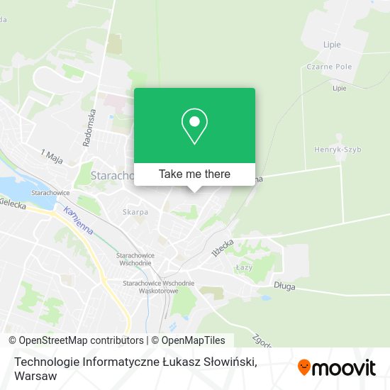 Technologie Informatyczne Łukasz Słowiński map