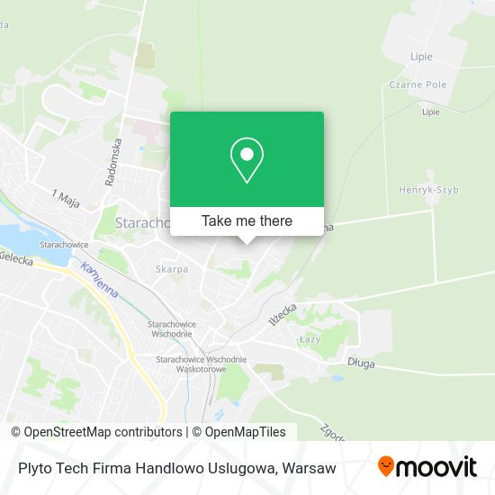 Plyto Tech Firma Handlowo Uslugowa map