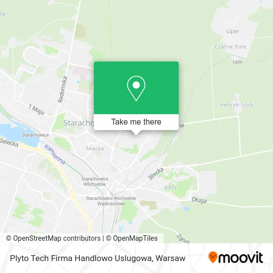 Карта Plyto Tech Firma Handlowo Uslugowa