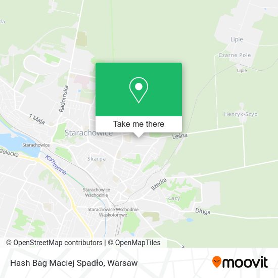 Hash Bag Maciej Spadło map