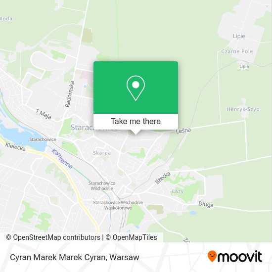 Cyran Marek Marek Cyran map