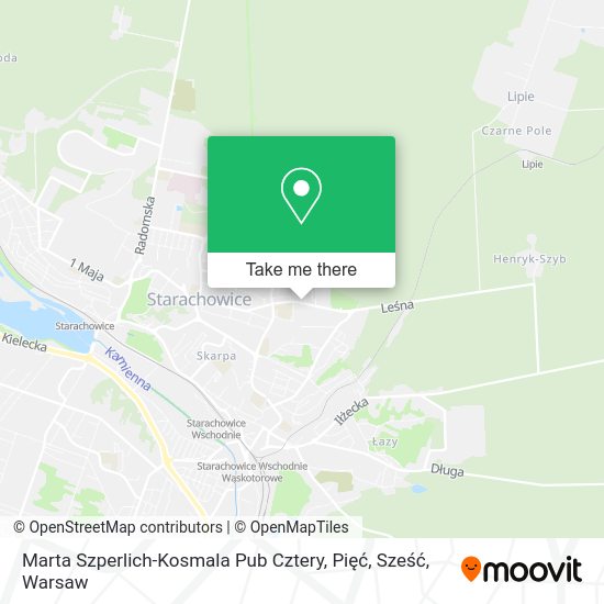 Marta Szperlich-Kosmala Pub Cztery, Pięć, Sześć map