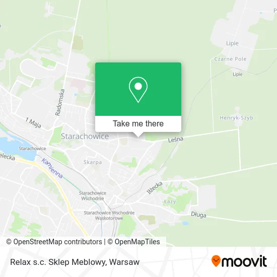 Карта Relax s.c. Sklep Meblowy