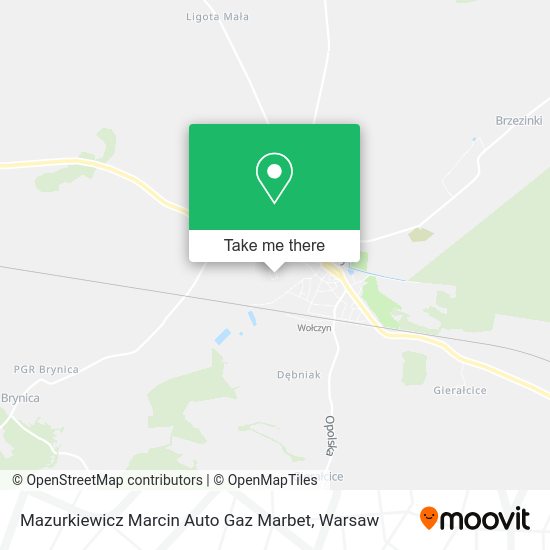 Mazurkiewicz Marcin Auto Gaz Marbet map