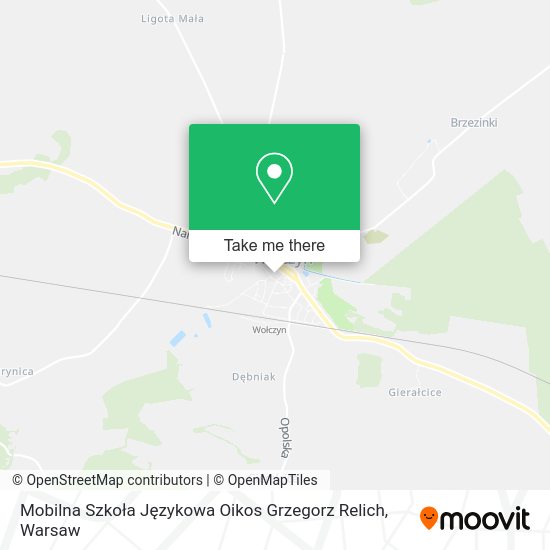 Mobilna Szkoła Językowa Oikos Grzegorz Relich map