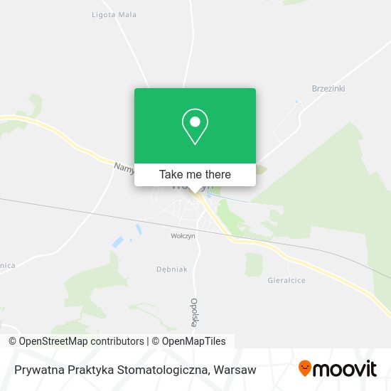 Prywatna Praktyka Stomatologiczna map