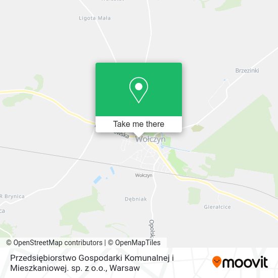 Przedsiębiorstwo Gospodarki Komunalnej i Mieszkaniowej. sp. z o.o. map