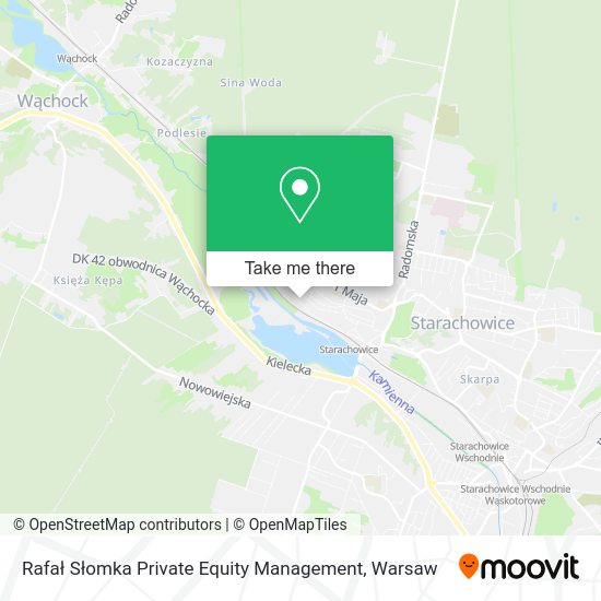 Rafał Słomka Private Equity Management map