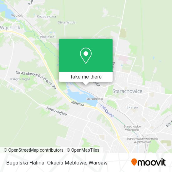 Bugalska Halina. Okucia Meblowe map