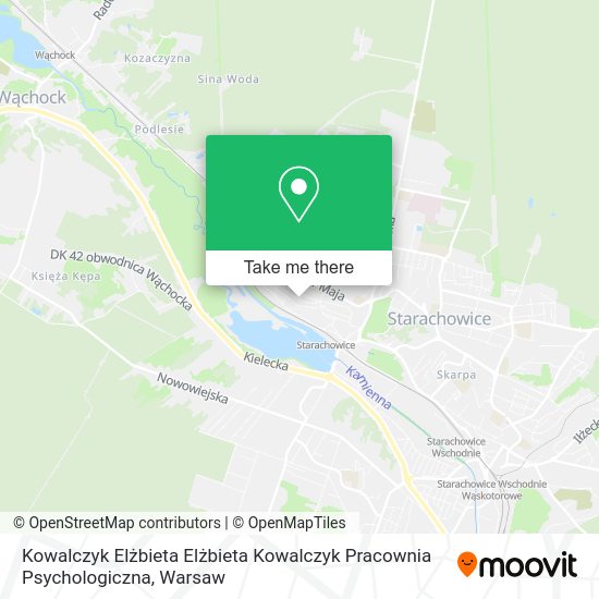 Kowalczyk Elżbieta Elżbieta Kowalczyk Pracownia Psychologiczna map