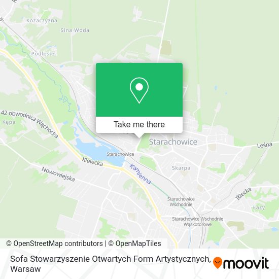 Sofa Stowarzyszenie Otwartych Form Artystycznych map