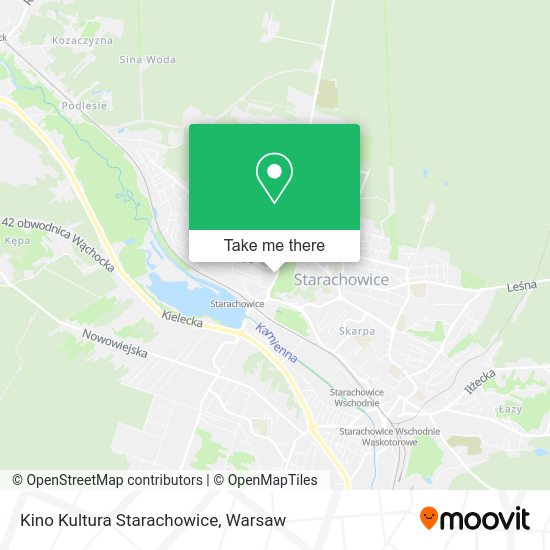 Kino Kultura Starachowice map