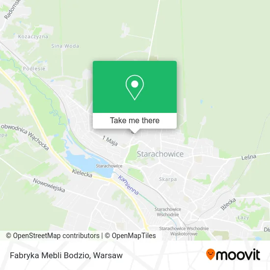 Fabryka Mebli Bodzio map