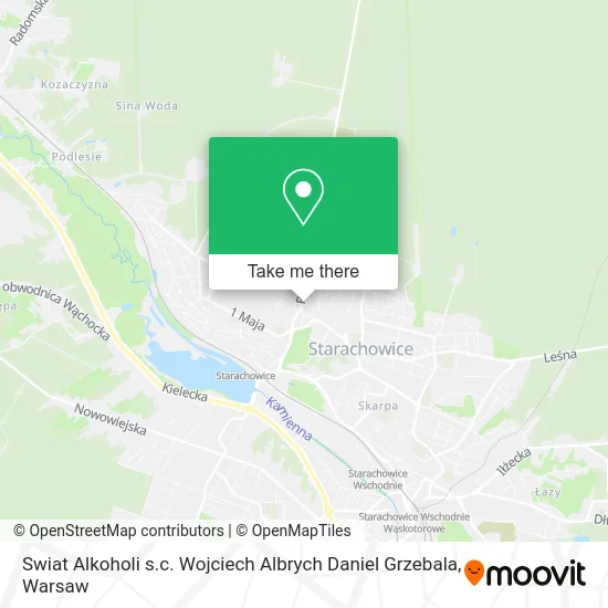 Карта Swiat Alkoholi s.c. Wojciech Albrych Daniel Grzebala