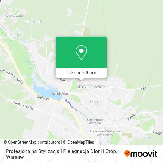 Profesjonalna Stylizacja i Pielęgnacja Dłoni i Stóp map