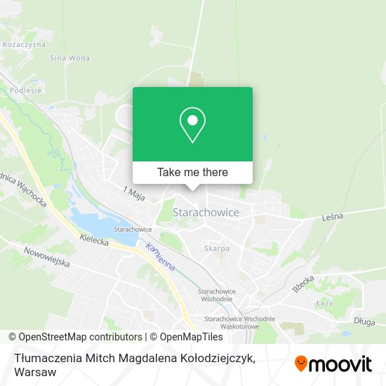 Tłumaczenia Mitch Magdalena Kołodziejczyk map