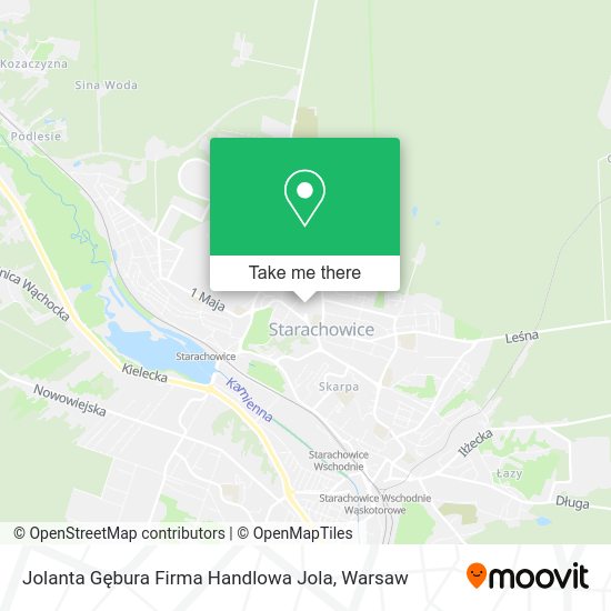 Jolanta Gębura Firma Handlowa Jola map