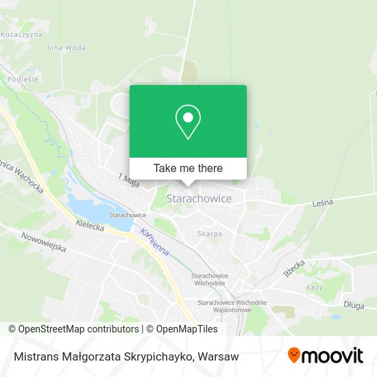 Mistrans Małgorzata Skrypichayko map