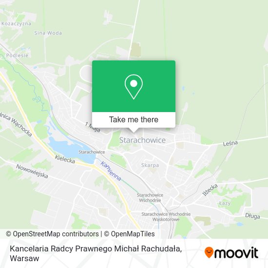 Kancelaria Radcy Prawnego Michał Rachudała map