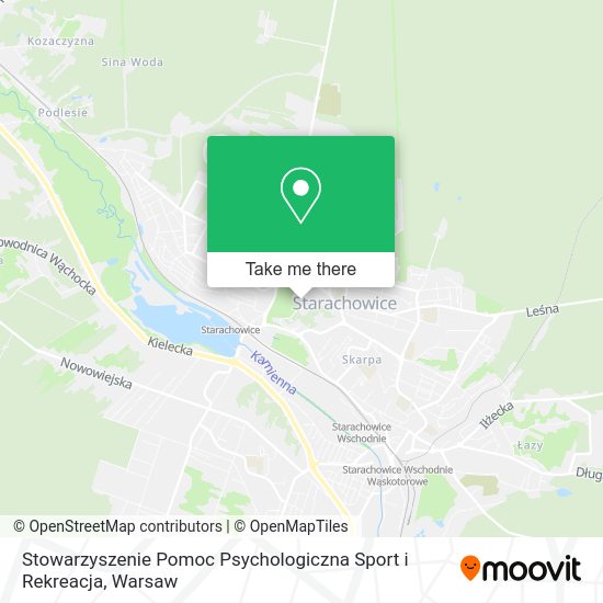 Карта Stowarzyszenie Pomoc Psychologiczna Sport i Rekreacja