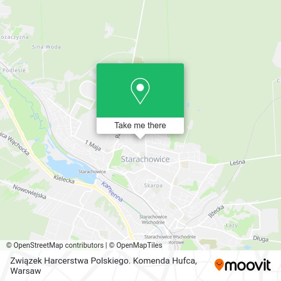 Związek Harcerstwa Polskiego. Komenda Hufca map