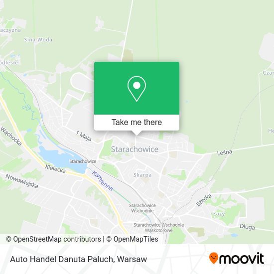 Auto Handel Danuta Paluch map