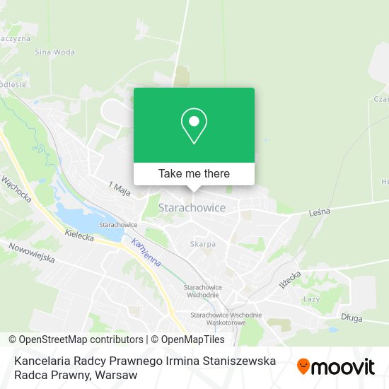 Kancelaria Radcy Prawnego Irmina Staniszewska Radca Prawny map