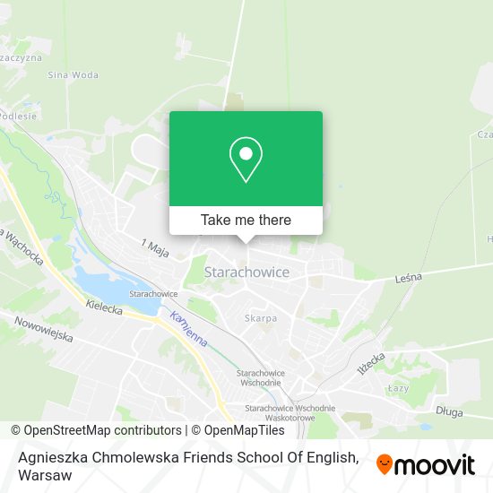 Agnieszka Chmolewska Friends School Of English map