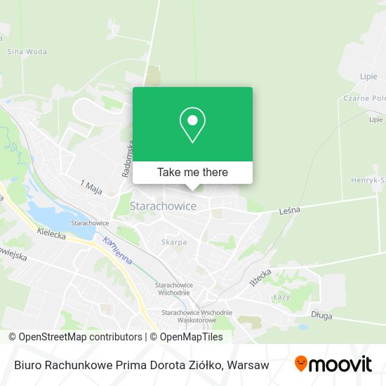 Biuro Rachunkowe Prima Dorota Ziółko map