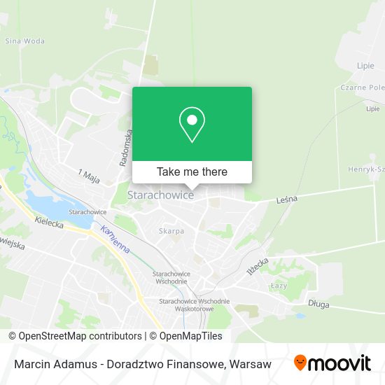 Marcin Adamus - Doradztwo Finansowe map