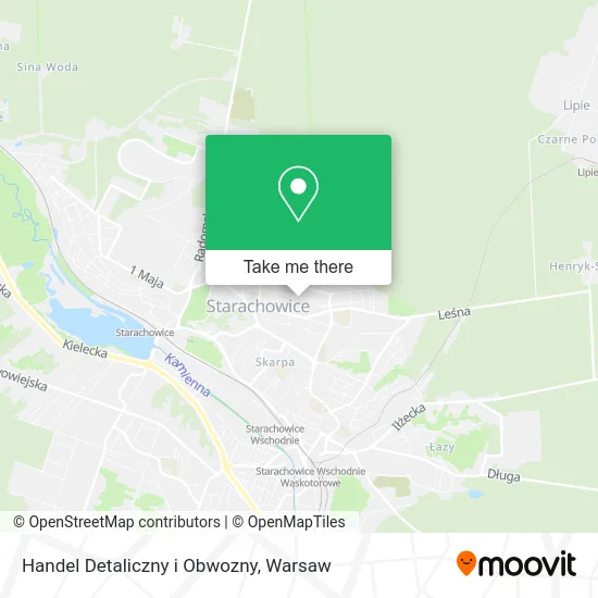 Карта Handel Detaliczny i Obwozny