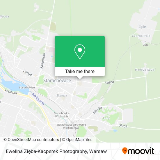 Ewelina Zięba-Kacperek Photography map