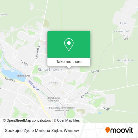 Spokojne Życie Marlena Zięba map