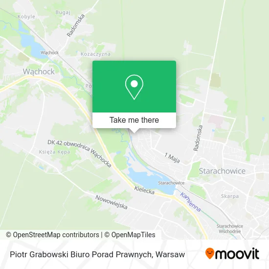Карта Piotr Grabowski Biuro Porad Prawnych