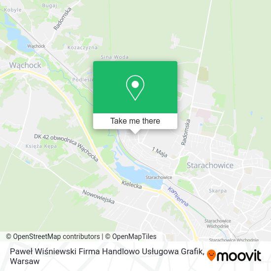 Paweł Wiśniewski Firma Handlowo Usługowa Grafik map