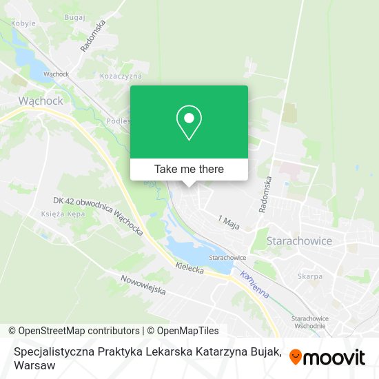 Specjalistyczna Praktyka Lekarska Katarzyna Bujak map