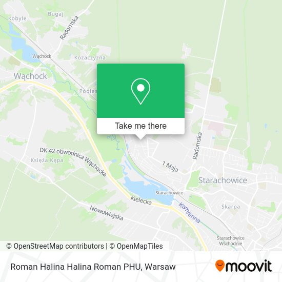 Roman Halina Halina Roman PHU map