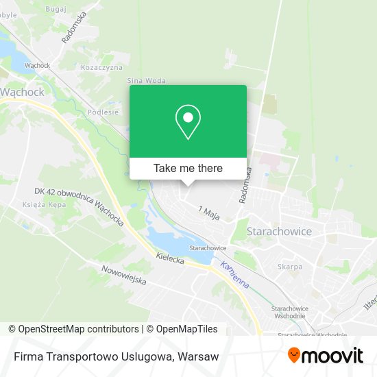 Firma Transportowo Uslugowa map