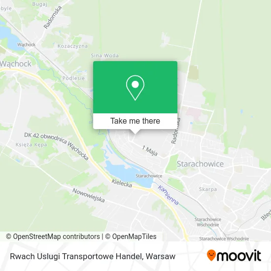 Rwach Uslugi Transportowe Handel map