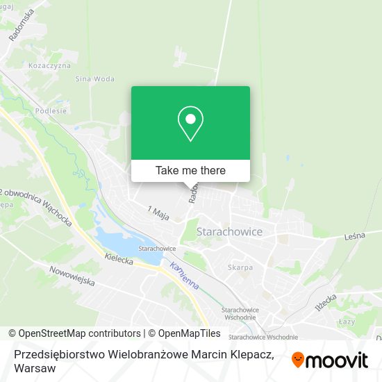 Przedsiębiorstwo Wielobranżowe Marcin Klepacz map