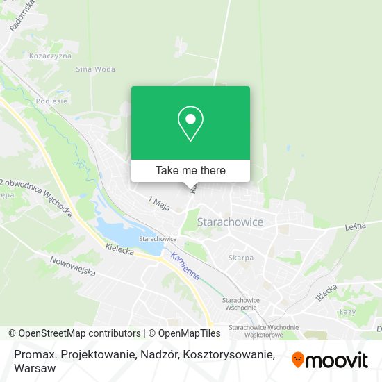 Карта Promax. Projektowanie, Nadzór, Kosztorysowanie