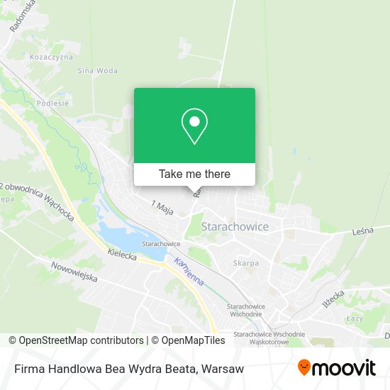 Firma Handlowa Bea Wydra Beata map